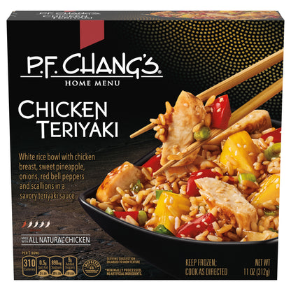 P.F. Chang's Home Menu Chicken Teriyaki Bowl, Frozen Meal, 11 oz.
