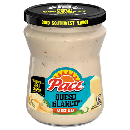 Pace Medium Queso Blanco Dip 15 oz
