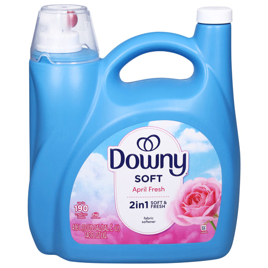 Downy Soft 2 in 1 April Fresh Fabric Softener 140 fl oz