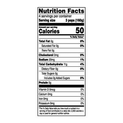 Kemps Pop Jr.'s Quiescently Sugar Free Cherry/Grape/Orange Frozen Confection 12 - 1.75 fl oz Pops