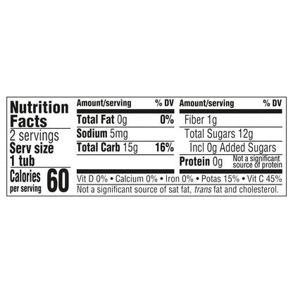 Gerber 2nd Foods Natural for Baby Apple Strawberry Banana Baby Food 2-4 oz. Tubs