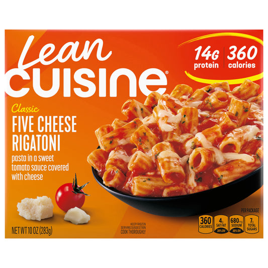 Lean Cuisine Classic Five Cheese Rigatoni, Frozen Lunch or Dinner, Frozen Meals