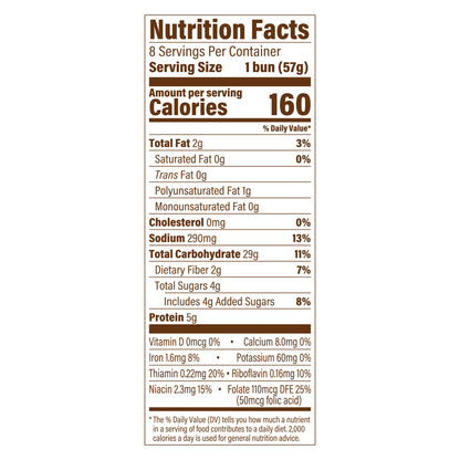 Sara Lee Artesano Potato Hot Dog Buns, 8 count, 16 oz