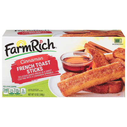 Farm Rich Cinnamon French Toast Sticks 12 oz