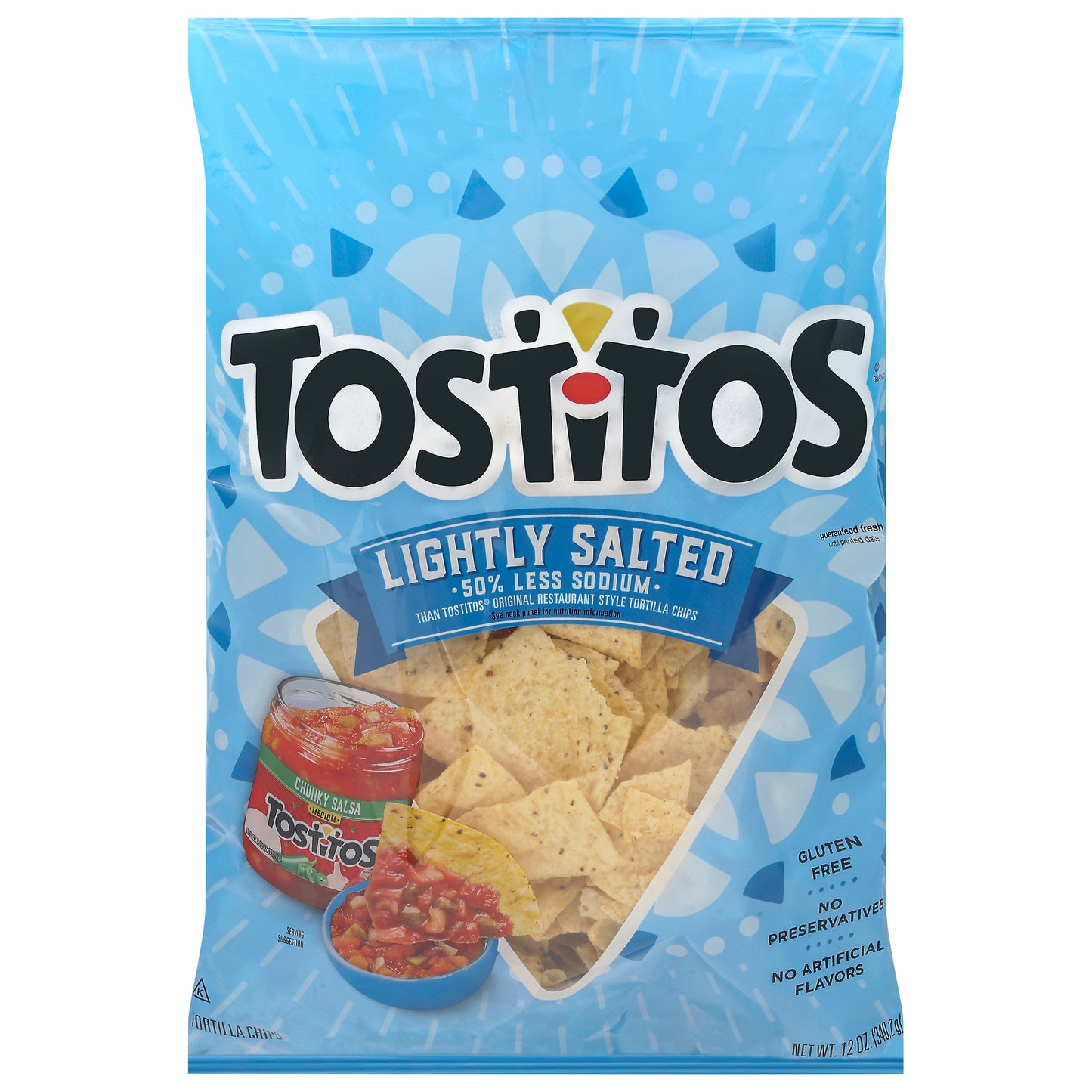 Tostitos Lightly Salted Tortilla Chips 12 oz
