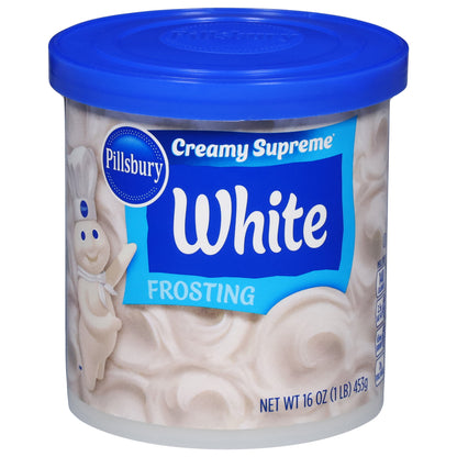 Pillsbury White Creamy Superme Frosting 16 oz