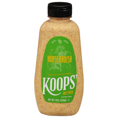 Koops' Horseradish Mustard 12 oz