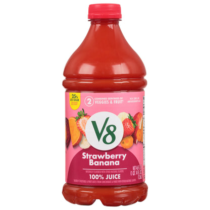 V8 Strawberry Banana 100% Juice 46 fl oz