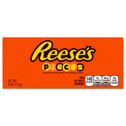 REESE'S PIECES Peanut Butter In a Crunchy Shell Easter Candy Box