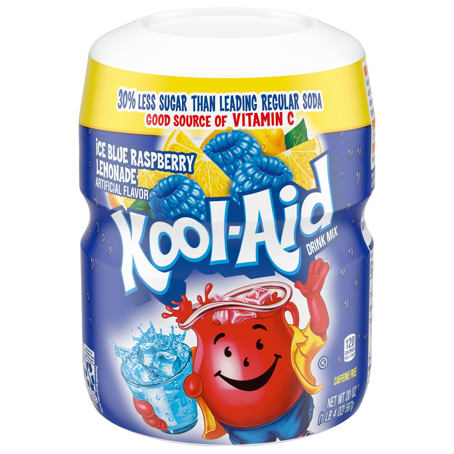 Kool-Aid Ice Blue Raspberry Lemonade Drink Mix 20 oz