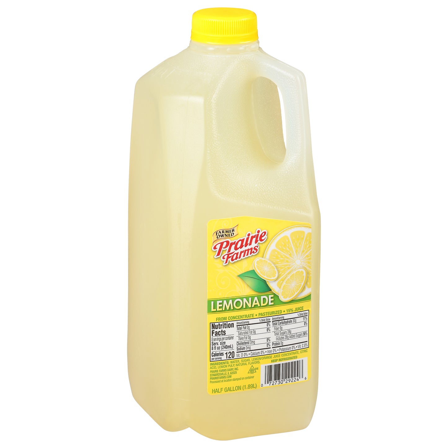 Prairie Farms Lemonade 0.5 gl
