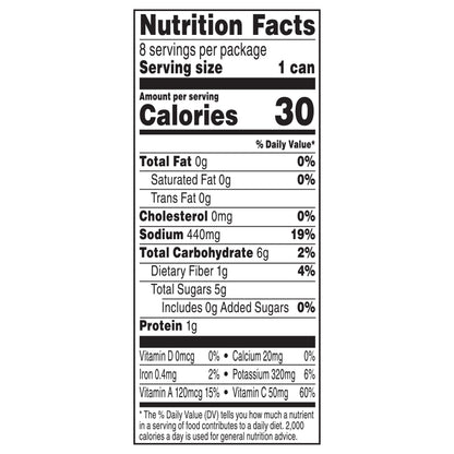 V8 Spicy Hot 100% Vegetable Juice 8 - 5.5 fl oz Cans