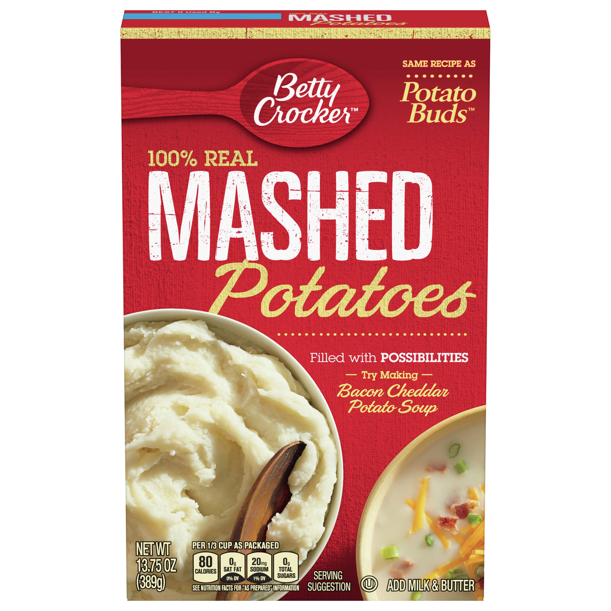 Betty Crocker Gluten Free Potato Buds Potatoes, 13.75 oz
