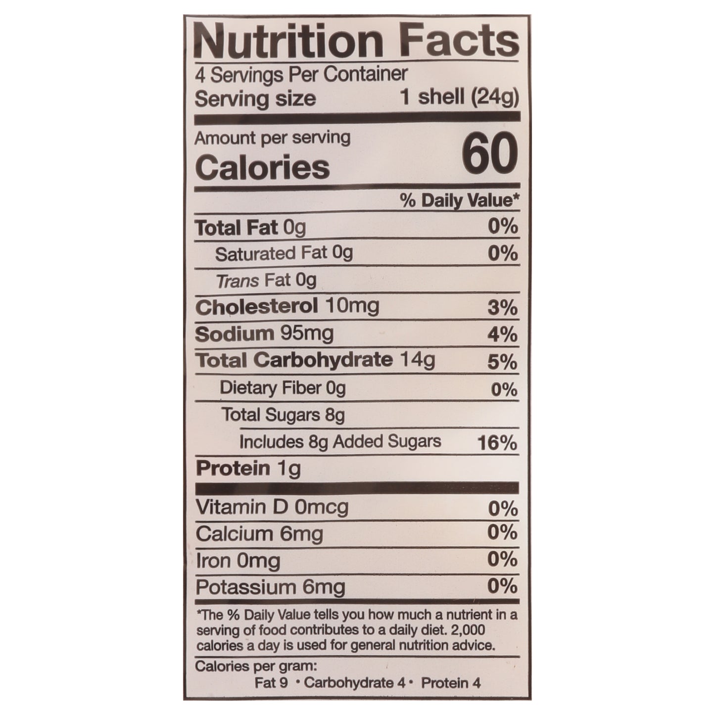 Specialty Bakers Dessert Shells 3.25 oz