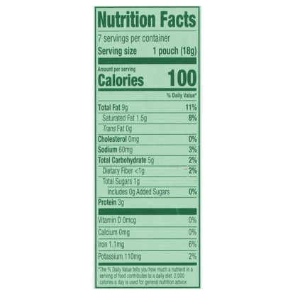 Emerald 100 Calorie Snack Packs Roasted & Salted Cashew Halves & Pieces with Sea Salt 7 - 0.62 oz Pouches