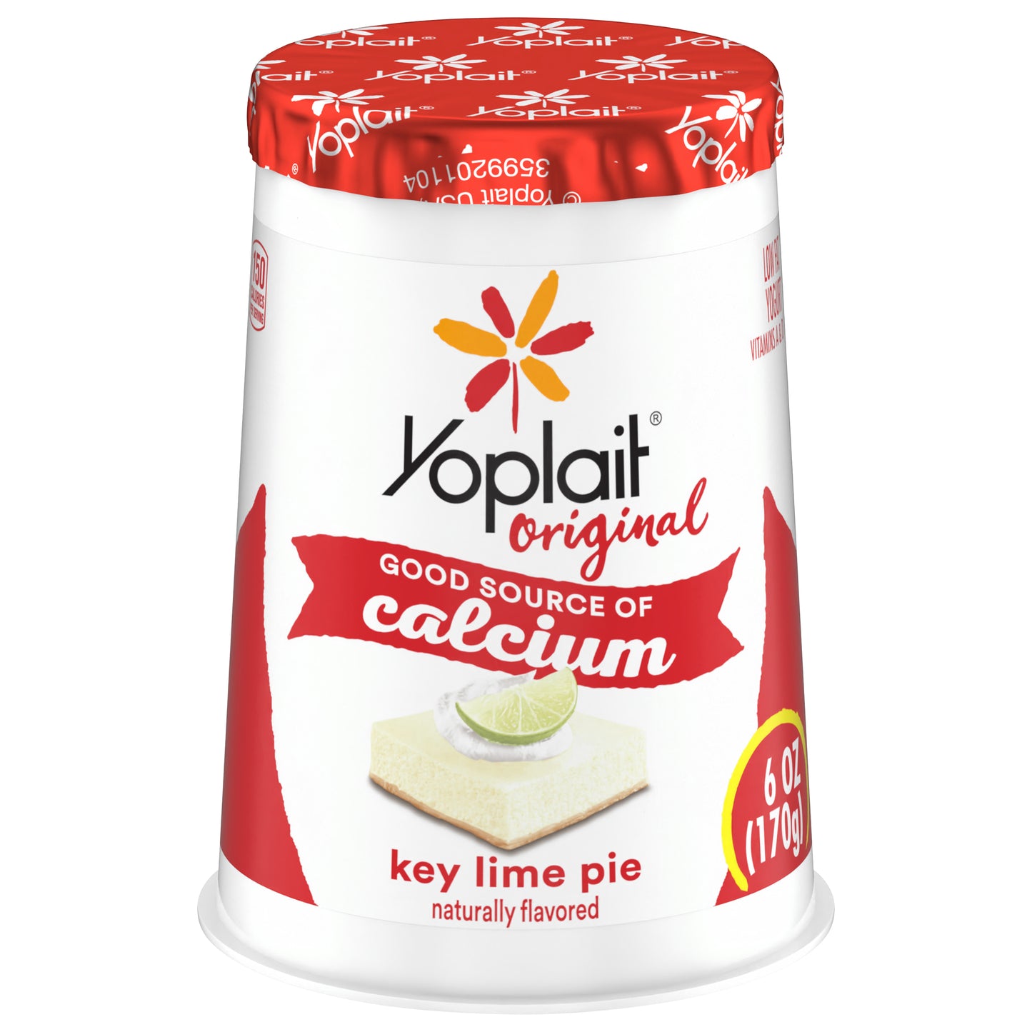 Yoplait Original Key Lime Pie Low Fat Yogurt, 6 oz Yogurt Cup