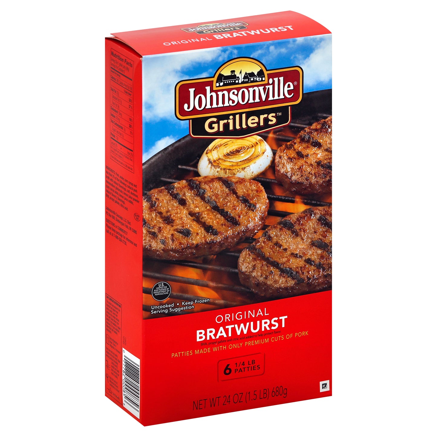 Johnsonville Bratwurst 6 ea
