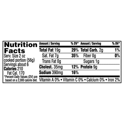 Jimmy Dean® Premium Pork Sage Breakfast Sausage Roll, 16 oz - KEEP FROZEN