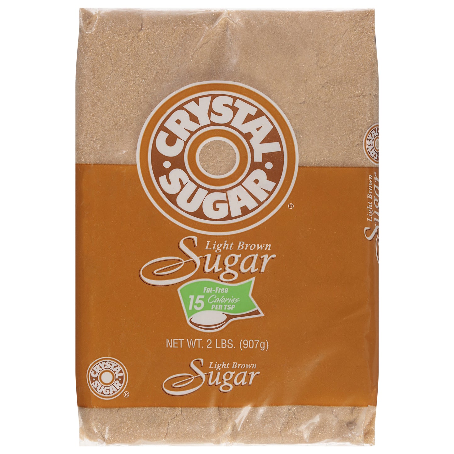 Crystal Sugar Light Brown Sugar 2 lb