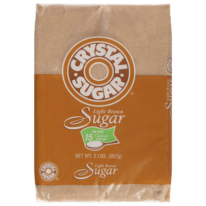 Crystal Sugar Light Brown Sugar 2 lb