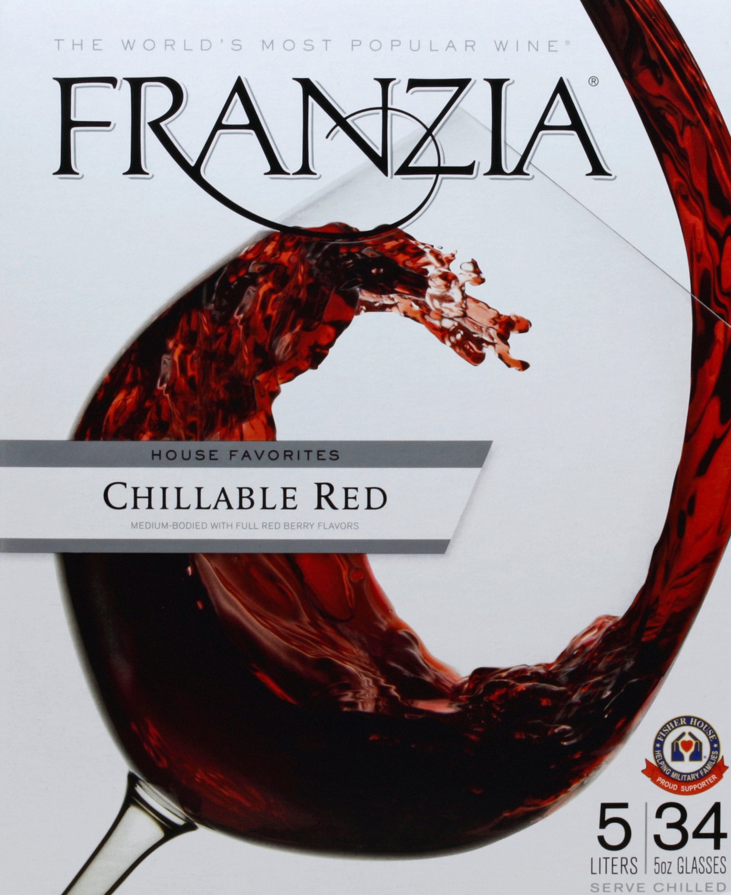 Franzia Chillable Red 5 lt