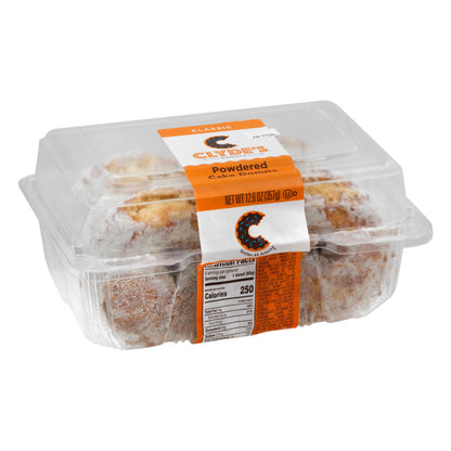 Clydes Classic Powdered Cake Donuts 12.6 oz