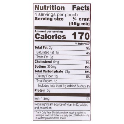 Betty Crocker Pizza Crust Mix, 6.5 oz, 1 - 12" Crust