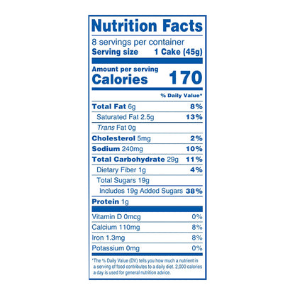 HOSTESS Chocolate Cupcakes, Chocolate Cake, Creamy Filling, 8 Count , 12.7 oz