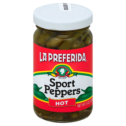 La Preferida Sport Peppers 8 oz