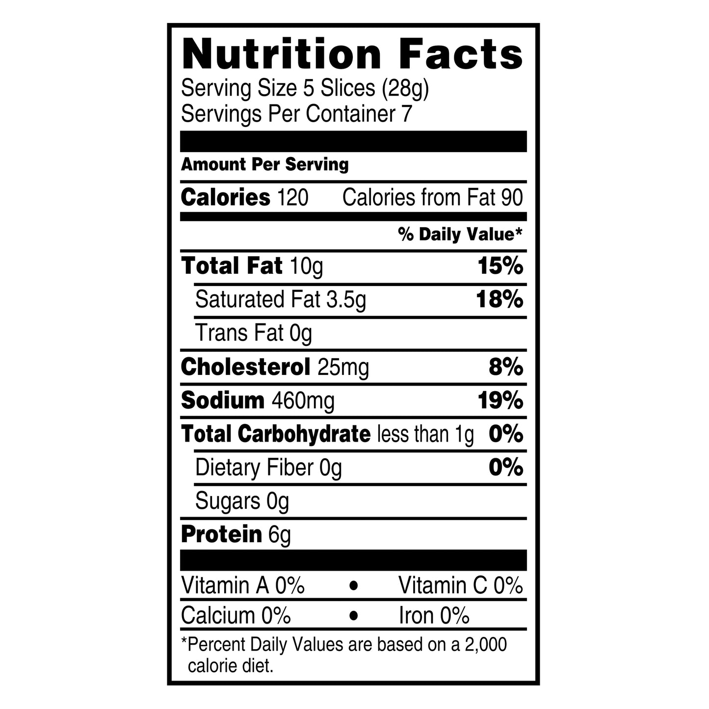 Hillshire Farm Ultra Thin Sliced Hard Salami Sandwich Meat, 7 oz