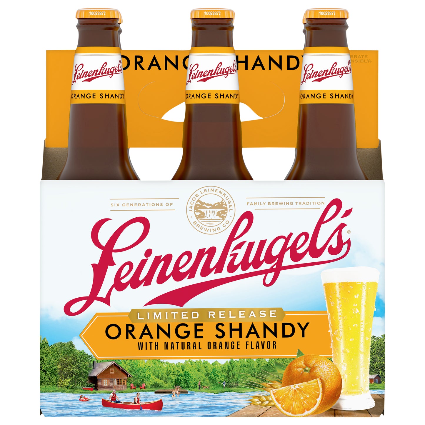 Leinenkugel's Orange Shandy Beer 6 - 12 fl oz Bottles