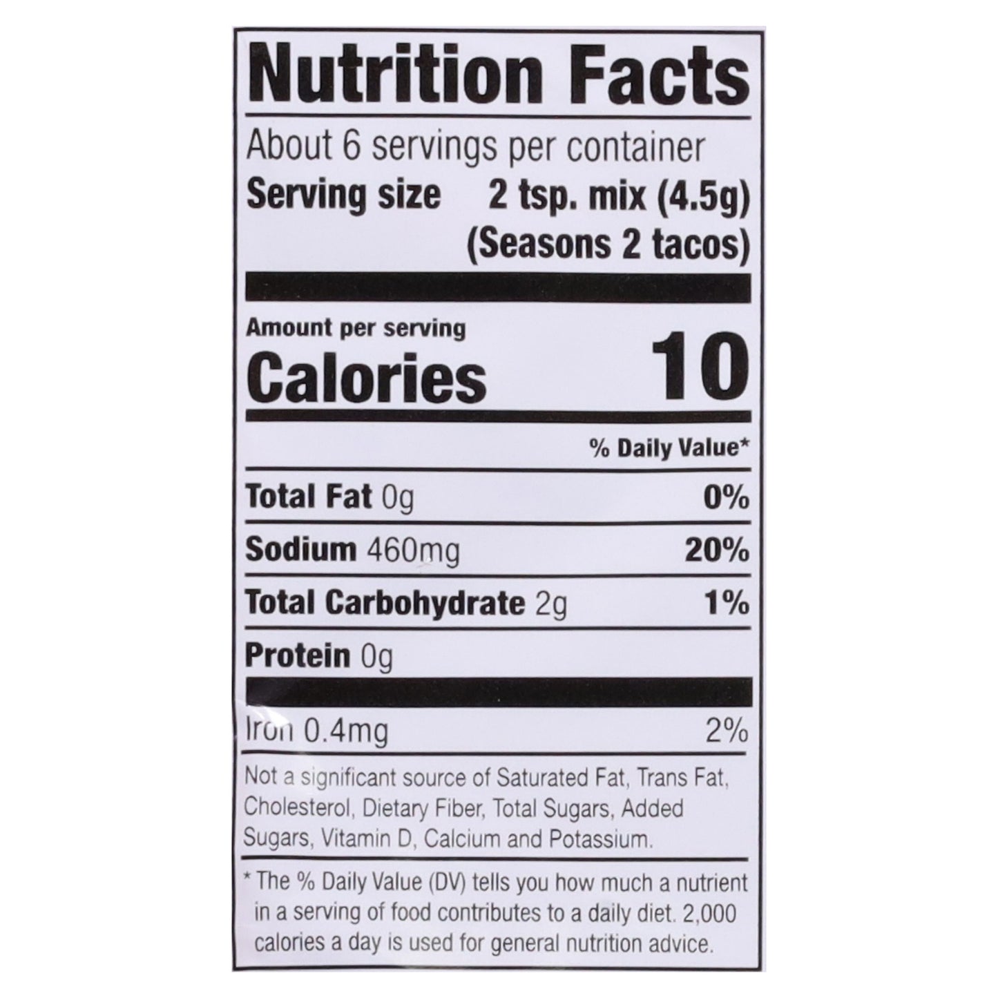 McCormick Mild Taco Seasoning Mix 1 oz - MILD TACO