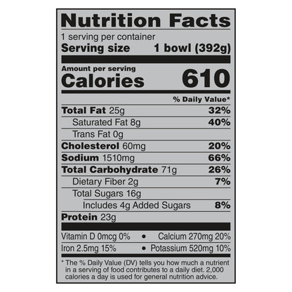 Banquet MEGA Bowls Mike's Hot Honey Chicken Mac 'n Cheese Frozen Meal, 13.85 oz.