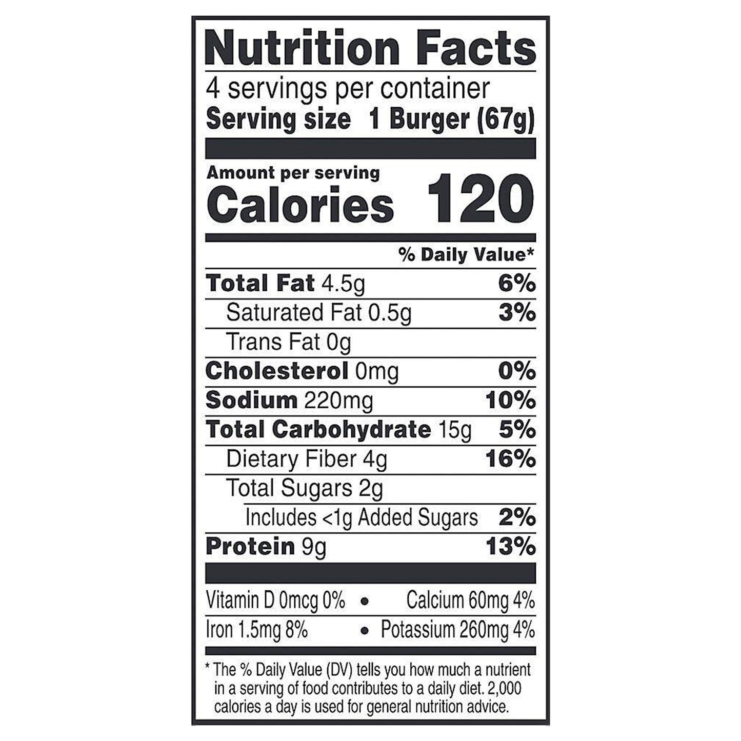 MorningStar Farms® Spicy Black Bean Veggie Burgers