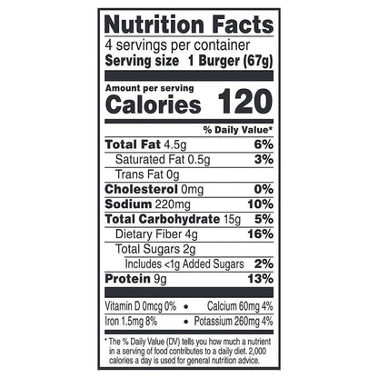 MorningStar Farms® Spicy Black Bean Veggie Burgers