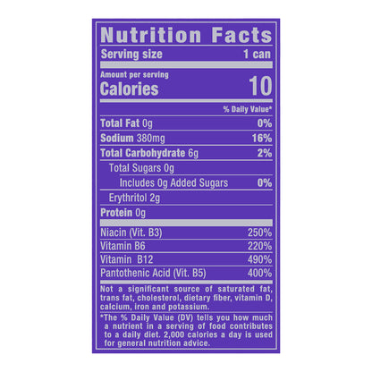 Monster Energy Zero Sugar Ultra Violet Energy Drink 16 fl oz