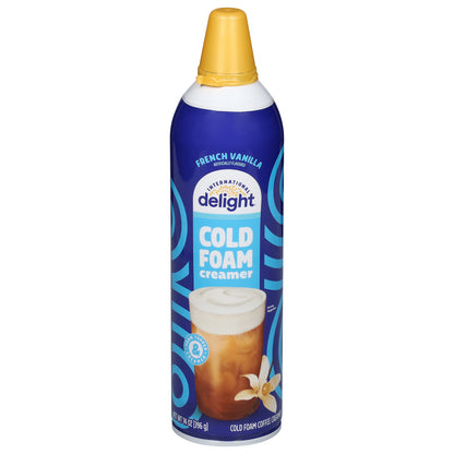 International Delight Cold Foam Coffee Creamer, French Vanilla, 14 OZ Can
