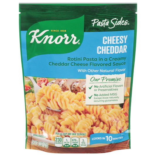 Knorr 4.3 oz Pasta Sides Cheesy Cheddar Rotini