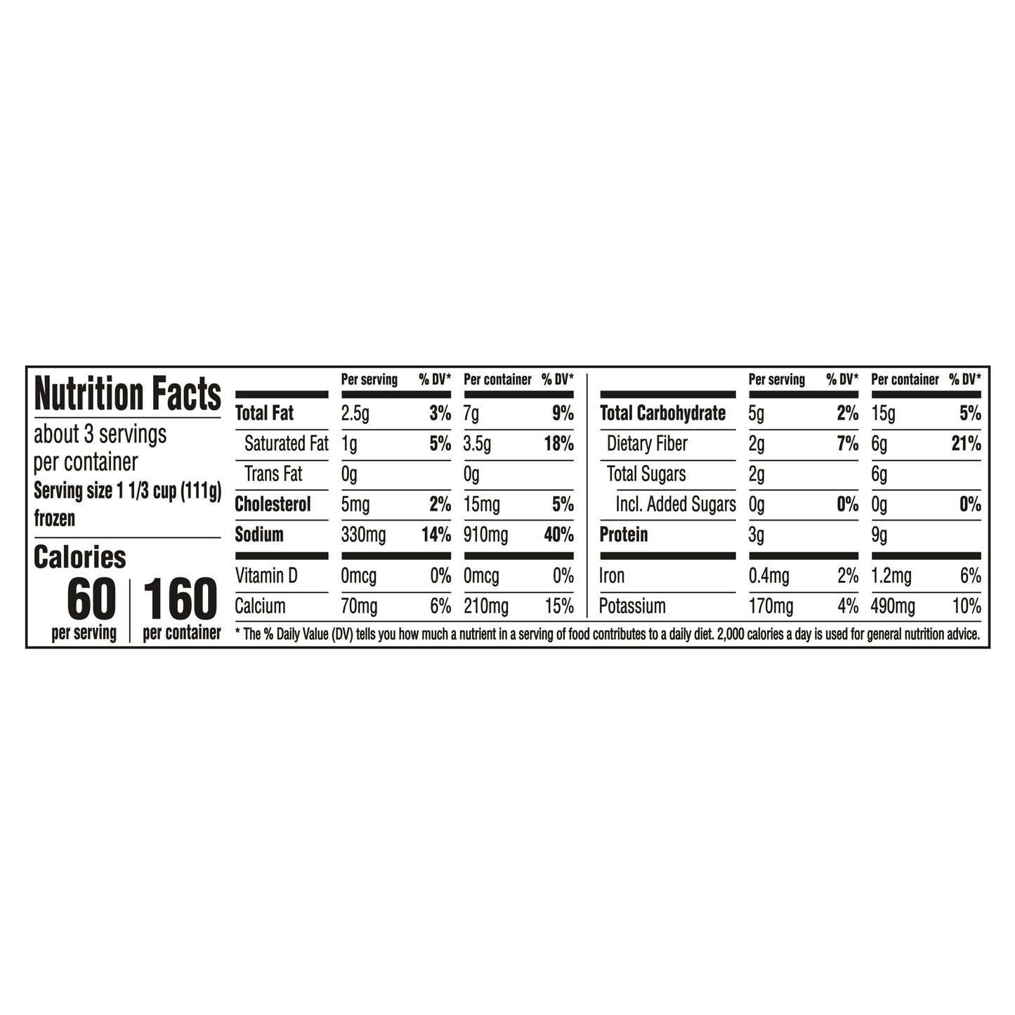 Birds Eye Steamfresh Sauced Cheesy Broccoli, Cauliflower & Carrots, Frozen Vegetables, 10.8 oz. Bag