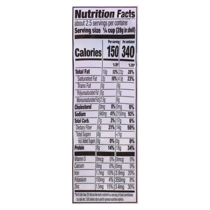 David All Natural Roasted & Salted Pumpkin Seeds 2.25 oz