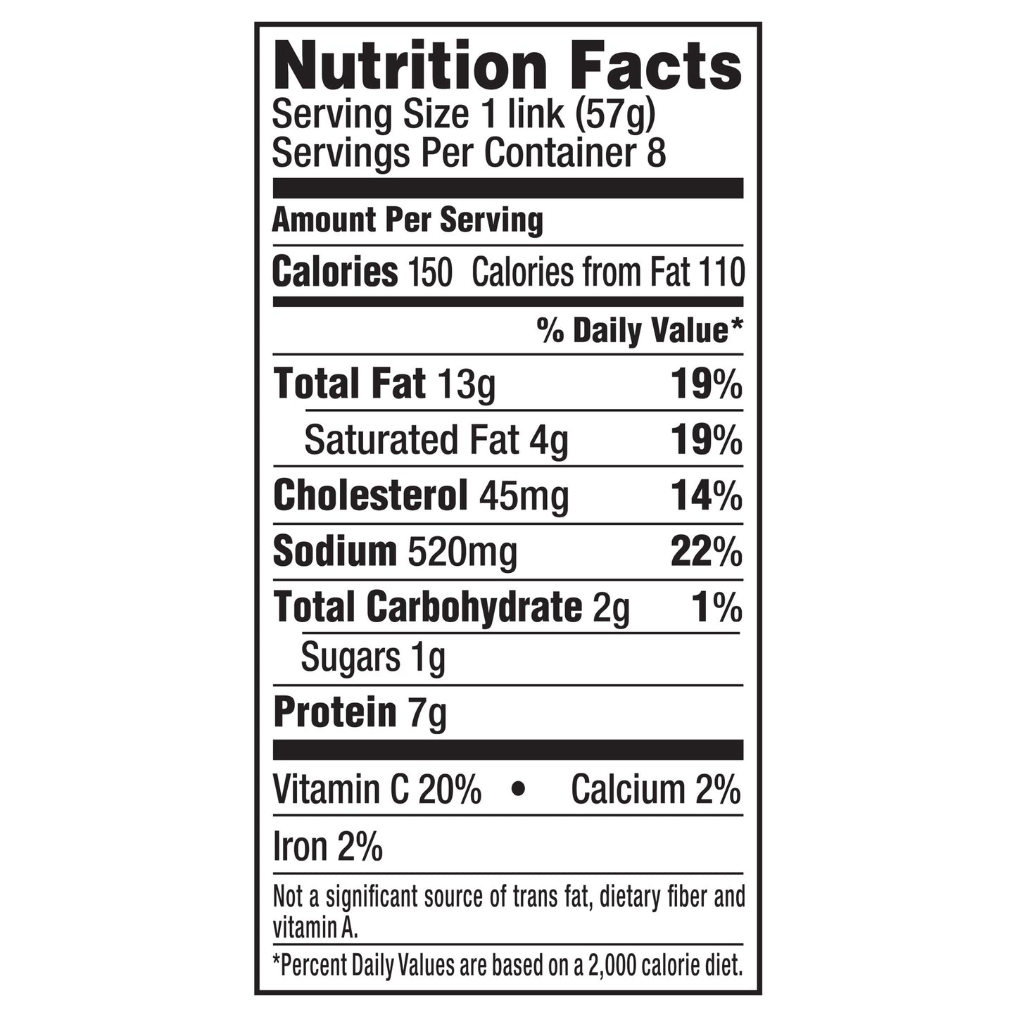 Oscar Mayer Uncured Jumbo Wieners Hot Dogs, 8 ct. Pack