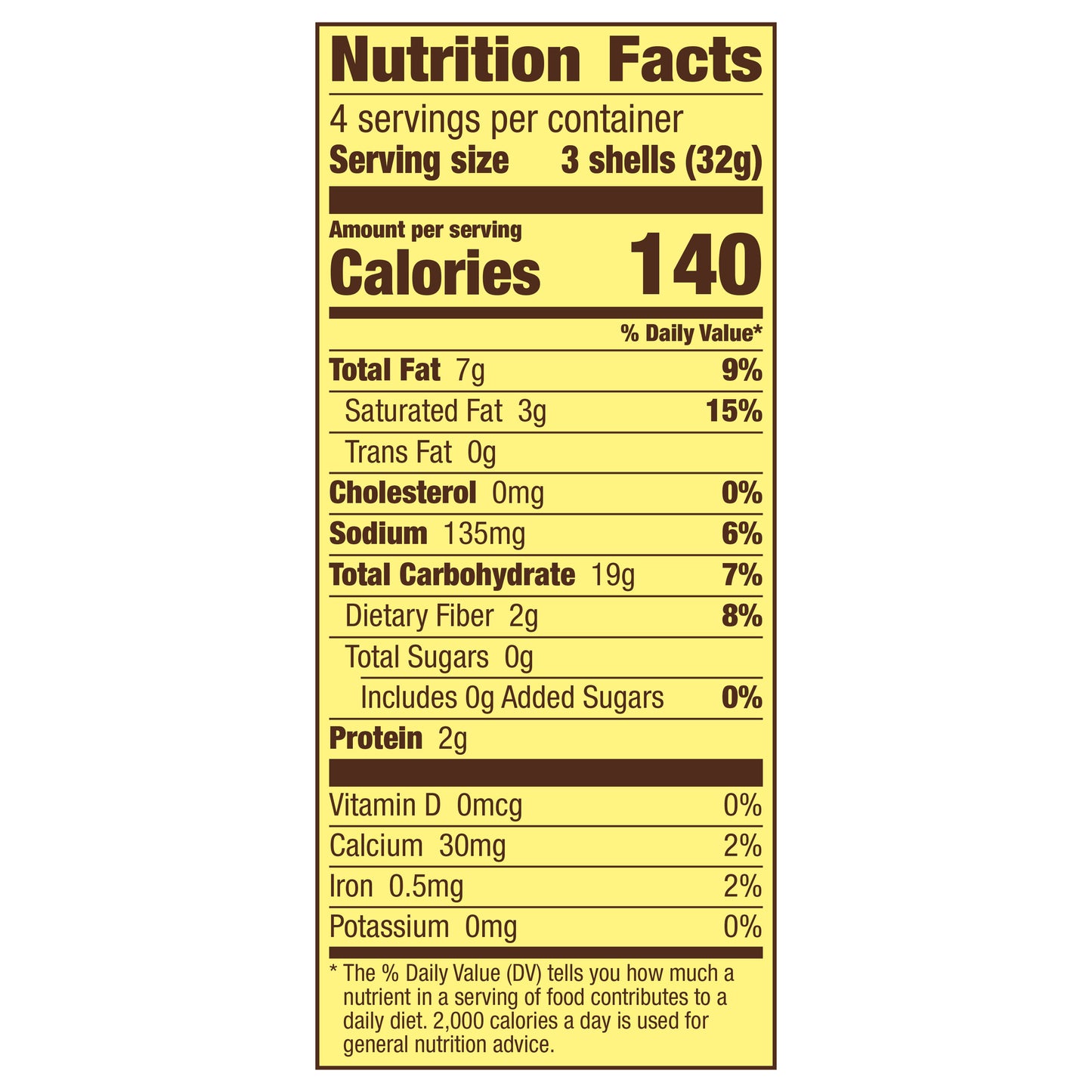 Old El Paso Crunchy White Corn Taco Shells, Gluten Free, 12 ct., 4.6 oz.