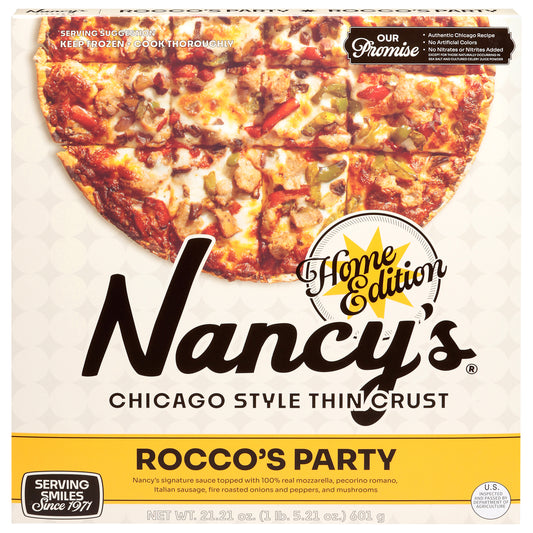 Nancy's Chicago Style Thin Crust Rocco's Party Pizza 21.21 oz