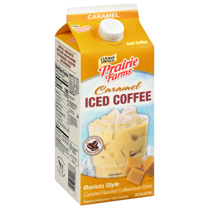 Prairie Farms Barista Style Caramel Iced Coffee 0.5 gl