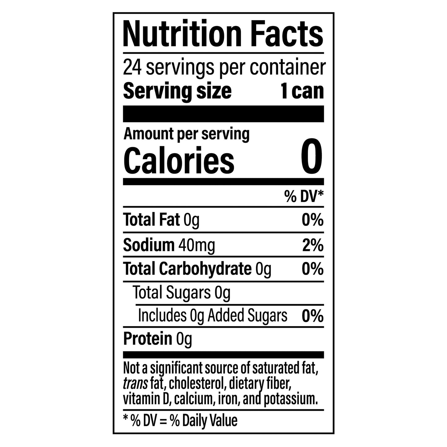 Pepsi Zero Sugar Soda Cola 12 Fl Oz 24 Count
