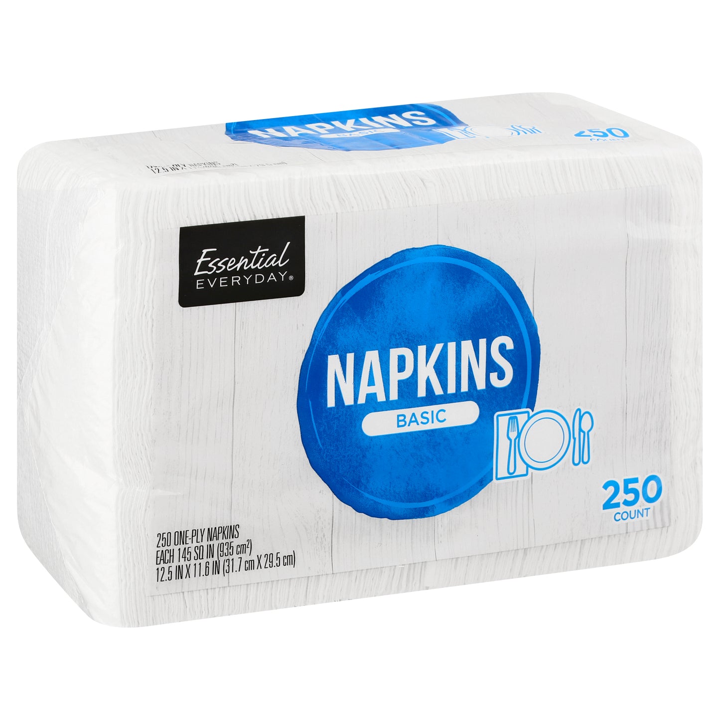Essential Everyday Basic One-Ply Napkins 250 ea