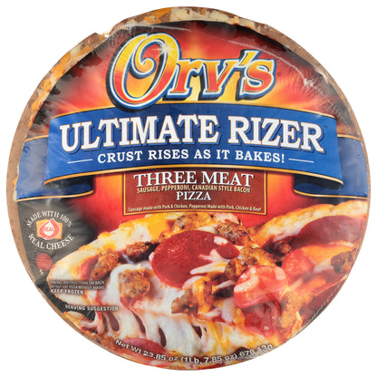 Orv's Ultimate Rizer Three Meat Pizza 23.85 oz