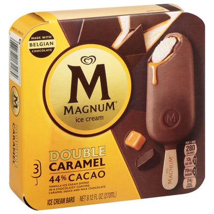 Magnum Double Caramel Ice Cream Bars 3 ea