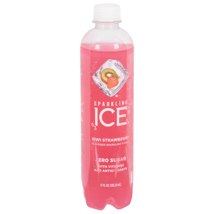 Sparkling Ice Zero Sugar Kiwi Strawberry Flavored Sparkling Water 17 fl oz