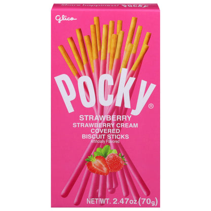 Pocky Strawberry Biscuit Sticks 2.47 oz